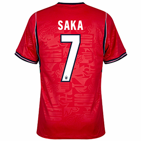 Nike  England Saka #7 Soccer Jersey (Away 26/28)