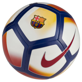 Nike Barcelona Pitch Soccer Ball (White/Noble Red)