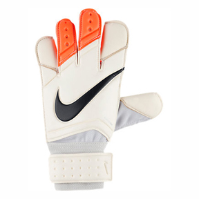 Nike GK  Vapor Grip 3 Soccer Goalie Glove (White/Crimson)