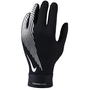 Nike Youth  Academy Therma-Fit Field Player Gloves (Black/White)