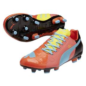 Puma evoPower 3 FG Soccer Shoes (Red)
