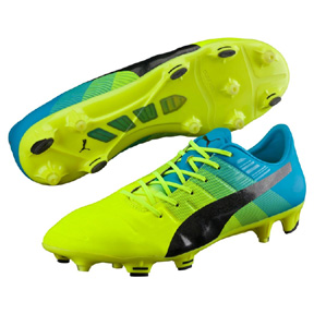 Puma evoPower  1.3 FG Soccer Shoes (Safety Yellow)