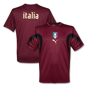 puma italy training jersey