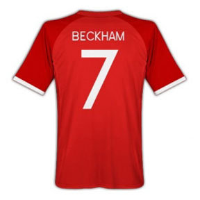 Beckham England Jersey on Jerseys Umbro England Beckham 7 Soccer Jersey Away 2010 11