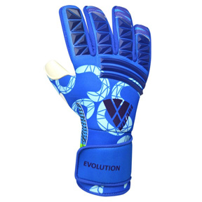 Vizari  Evolution Soccer Goalkeeper Glove (Navy Blue/Sky/White)