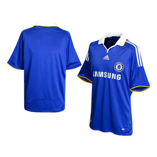 adidas Chelsea Soccer Jersey (Home 2008/09) @ SoccerEvolution