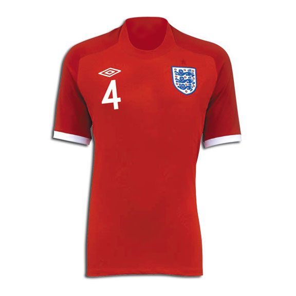 umbro england away shirt