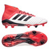 adidas Predator  18.1 FG Soccer Shoes (White/Black/Red)