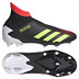 adidas Youth Predator 20.3 Laceless LL FG Soccer Shoes (Black/Green)