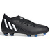 adidas Youth  Predator Edge.3 FG Soccer Shoes (Black/White/Blue)