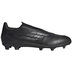 adidas  F50 League Laceless FG Soccer Shoes (Black/Iron/Gold)