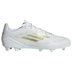 adidas  F50 League FG Soccer Shoes (White/Gold)
