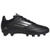 adidas Youth  F50 Club FG Shoes (Black/Iron/Gold)