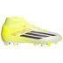 adidas  F50 Club Mid FG Soccer Shoes (Solar Yellow/Black/Red)