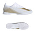   adidas  X Ghosted.3 Indoor Soccer Shoes (Cloud White/Gold)