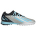adidas  Messi X CrazyFast.3 Turf Soccer Shoes (Silver/Blue)