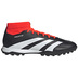adidas  Predator  24 League Hi Turf Soccer Shoes (Black/White/Red)