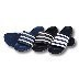 adidas adilette Soccer Sandals / Slides (Black/White)