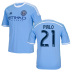 adidas Youth NYCFC Pirlo #21 Soccer Jersey (Home 16/17)