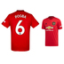 adidas Youth Manchester United Pogba #6 Jersey (Home 19/20)