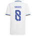 adidas  Real Madrid Toni Kroos #8 Soccer Jersey (Home 21/22)