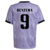 adidas Real Madrid  Benzema #9 Soccer Jersey (Away 22/23)