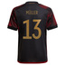 adidas Youth  Germany  Muller #13 WC22 Soccer Jersey (Away 22/24)