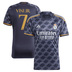 adidas Youth  Real Madrid  Vinicius Jr. #7 Jersey (Away 23/24)