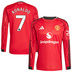 adidas Manchester United Ronaldo #7 LS Jersey (Home 25/26)