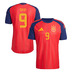 adidas Youth  Spain Gavi #9 Soccer Jersey (Home 26/27)