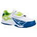 Joma Youth Tactil Indoor Soccer Shoes (White/Royal)