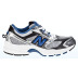 New Balance Youth 553 Running Sneaker (Silver/Blue)