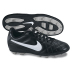 Nike Youth Tiempo Rio Interchange FG Soccer Shoes (Black/White)