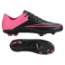 Nike Youth Mercurial Vapor  X FG Soccer Shoes (Black/Pink)