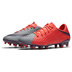 Nike Womens HyperVenom Phelon 3 FG Soccer Shoes (Grey/Orange)