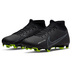 Nike   Zoom   Mercurial Superfly 9 Academy FG Shoes (Black/Grey)