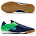 Nike TiempoX Genio II Leather Indoor Soccer Shoes (Blue/Green)
