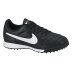 Nike Youth Tiempo Genio Turf Soccer Shoes (Black/White)