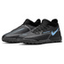 Nike Phantom GT2 Academy DF Turf Soccer Shoes (Black/Blue/Grey)