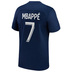 Nike Paris Saint-Germain  PSG Mbappe #7 Jersey (Home 22/23)