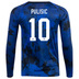 Nike USA  Pulisic #10 WC22 LS Soccer Jersey (Away 22/24) - SALE: $119.95