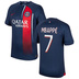 Nike Youth  PSG Mbappe #7 Soccer Jersey (Home 23/24)