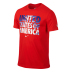 Nike USA World Cup 2014 Core Type Soccer Tee (Red)