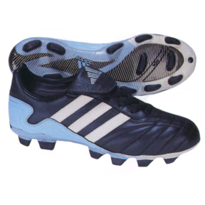 adidas Womens Volea TRX FG Soccer Shoes (Marine Blue/White)