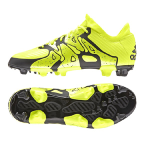 adidas Youth X 15.1 TRX FG Soccer Shoes (Solar Yellow)