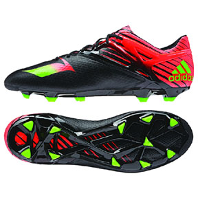 adidas Lionel Messi 15.1 TRX FG Soccer Shoes (Black/Red)