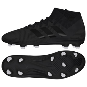adidas Nemeziz 18.3 FG Soccer Shoes (Black/Black) @ SoccerEvolution
