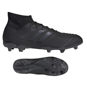 adidas Predator 19.2 FG Soccer Shoes (Core Black/Utility Black ...
