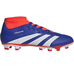 adidas  Predator 24 Club Sock FxG Soccer Shoes (Lucid Blue/White)