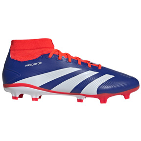 adidas  Predator 24 League Hi FG Shoes (Lucid Blue/White/Red)